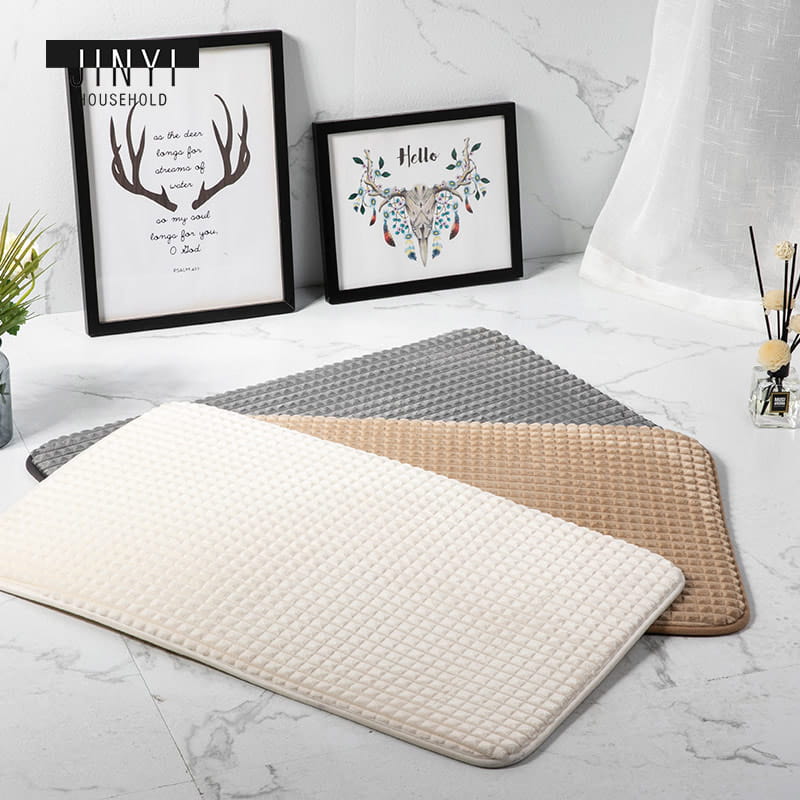 MF502 Dot Memory Foam Badematte