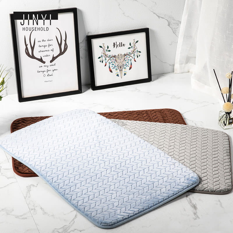MF503 Grain Memory Foam Badematte